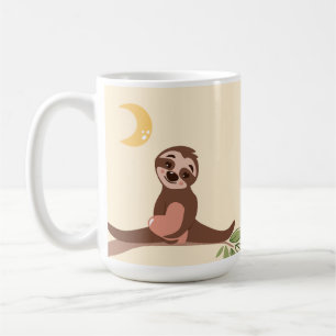 Sloth Illustration Kaffeetasse