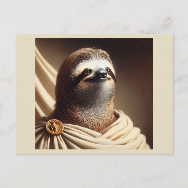 Sloth im antiken Rom Postkarte (Vorderseite)