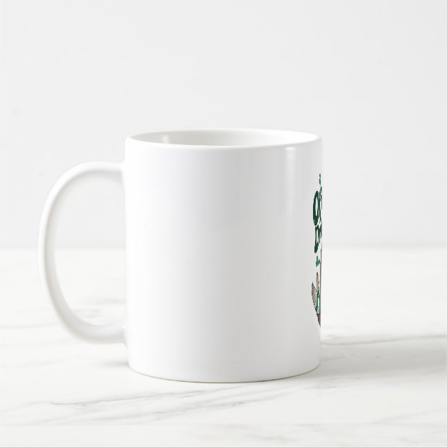 Sloth Irish Drinking St Patrick's Day Kaffeetasse (Links)