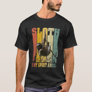 Sloth ist mein Spirit Animal Niedlich Sloth Funny T-Shirt
