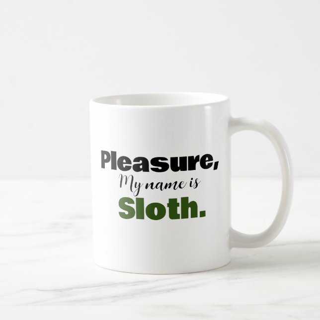 Sloth Kaffeetasse (Rechts)