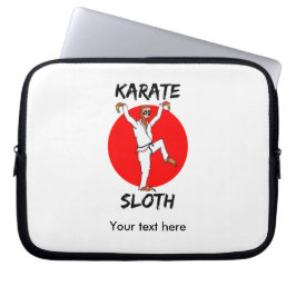 Sloth Karate Laptopschutzhülle
