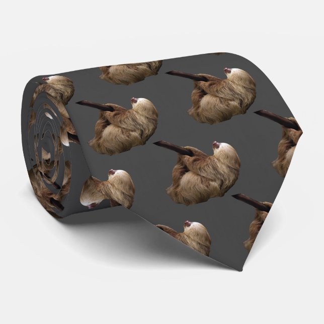 Sloth Krawatte (Gerollt)