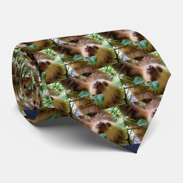 Sloth Krawatte (Gerollt)