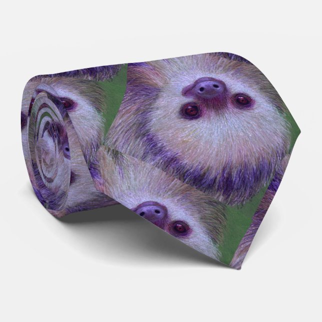 Sloth Krawatte (Gerollt)