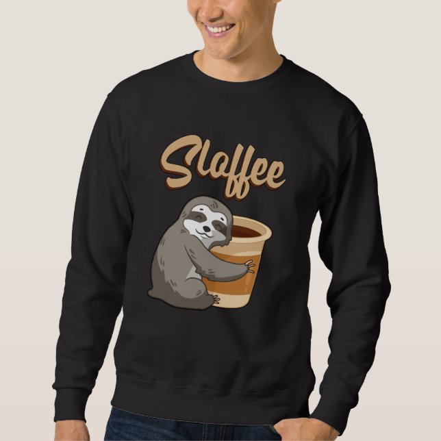 Sloth Lazy Sloths Schlummerschläfchen Funny Gift I Sweatshirt (Vorderseite)