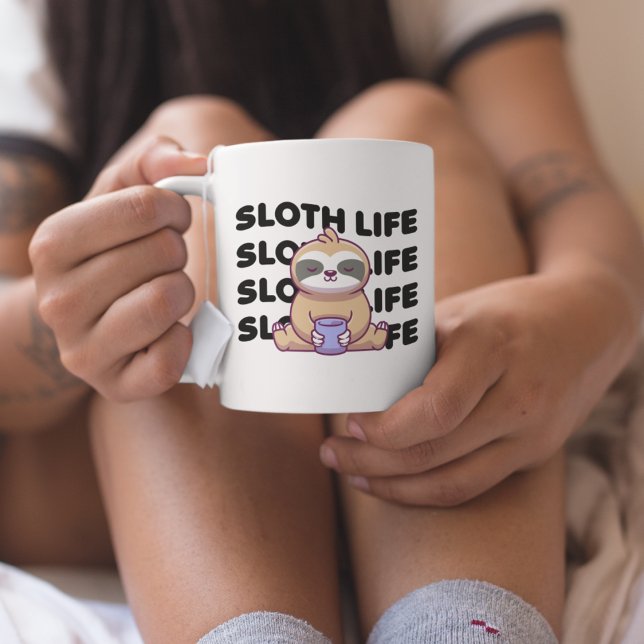 Sloth Life | Schlafplatz Kaffeetasse (Von Creator hochgeladen)