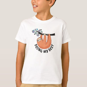 Sloth macht mein Bestes T-Shirt