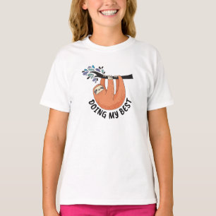 Sloth macht mein Bestes T-Shirt