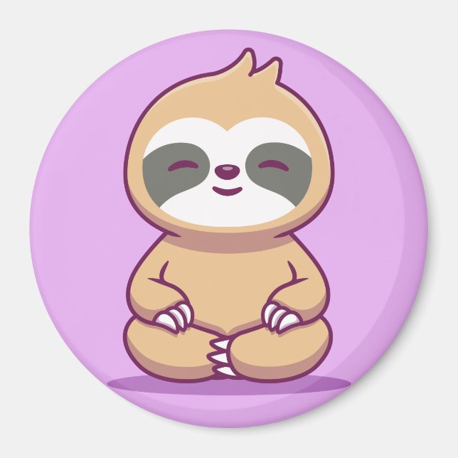 Sloth Magnet (Vorne)