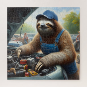 Sloth Mechanic Puzzle