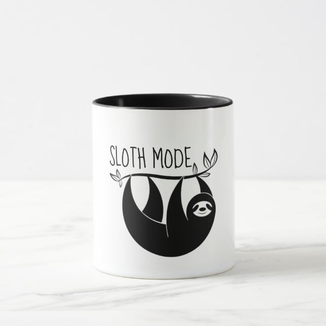 Sloth-Mode-Tasse Tasse (Zentrum)