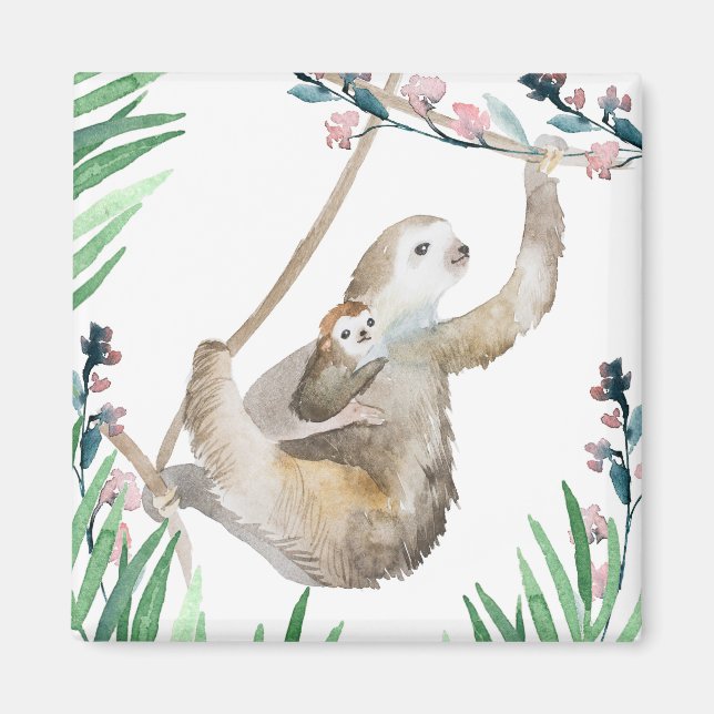 Sloth Momma Magnet (Vorne)