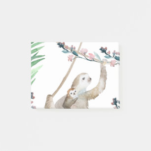 Sloth Momma Post-it Klebezettel