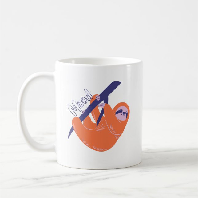 Sloth Mood Kaffeetasse (Links)