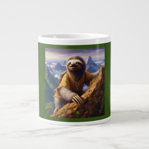 Sloth Mountain Climbing Jumbo-Tasse