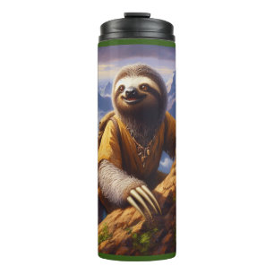 Sloth Mountain Climbing Thermosbecher