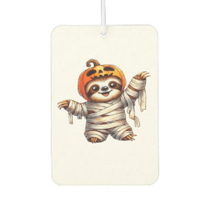 Sloth Mummy Halloween Classic T - Shirt Autolufterfrischer