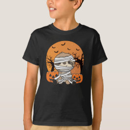 Sloth Mummy Pumpkin Sloths Happy Halloween T-Shirt