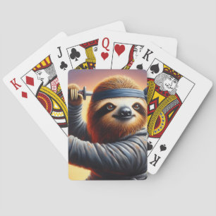 Sloth Ninja Spielkarten