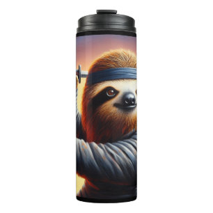 Sloth Ninja Thermosbecher