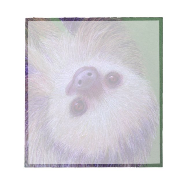 Sloth Notizblock (Vorderseite)