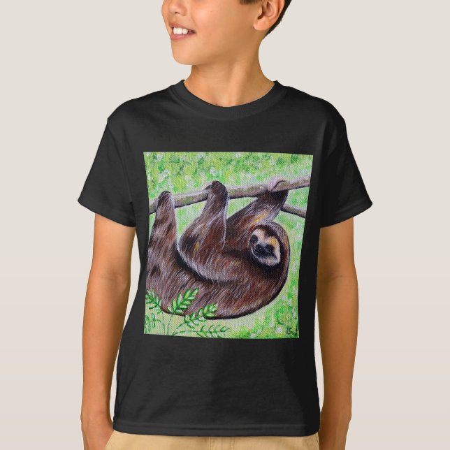 Sloth Painting T-Shirt (Vorderseite)