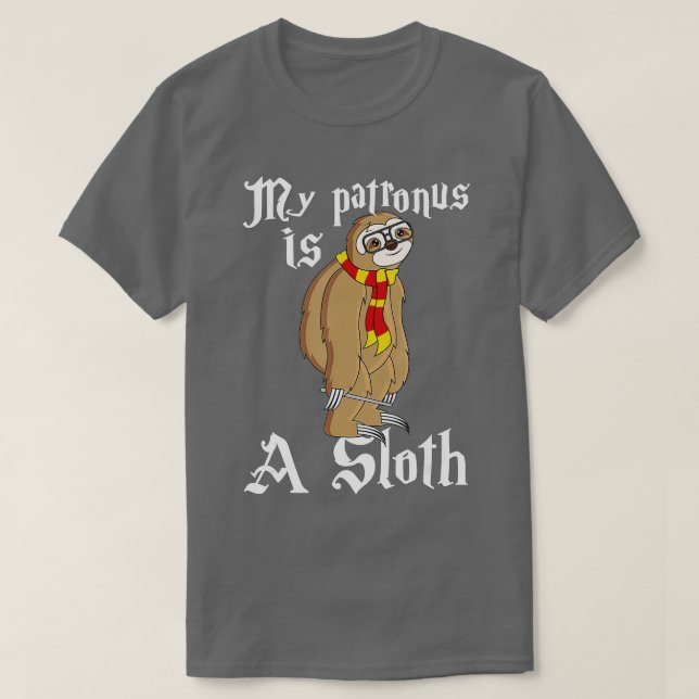 Sloth Pictures Patronus Charm Sloth Stuffed Animal T-Shirt (Design vorne)