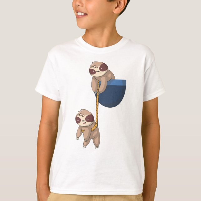 Sloth Pocket T-Shirt (Vorderseite)