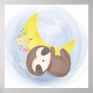 Sloth Poster