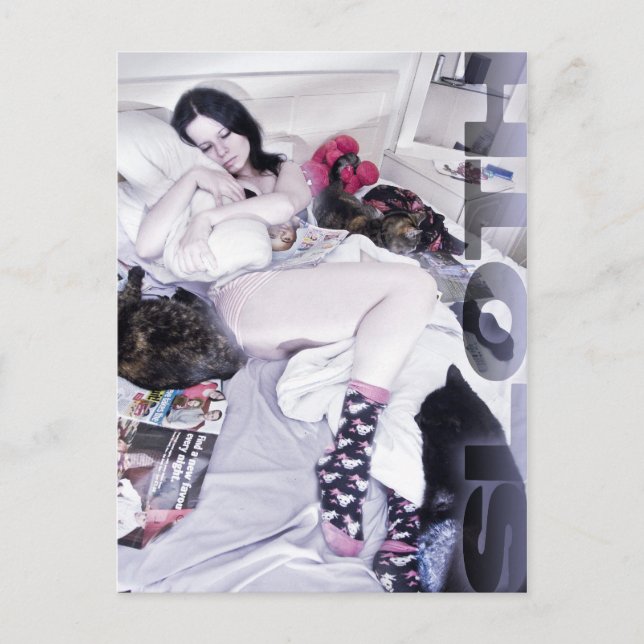 Sloth Postkarte (Vorderseite)