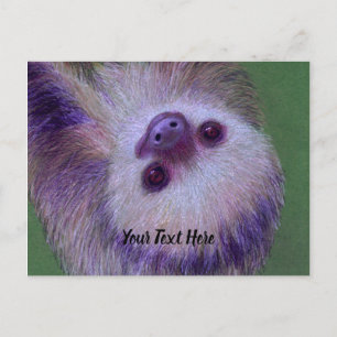 Sloth Postkarte