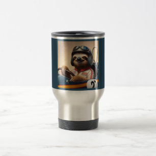 Sloth Racecar Treiber Reisebecher