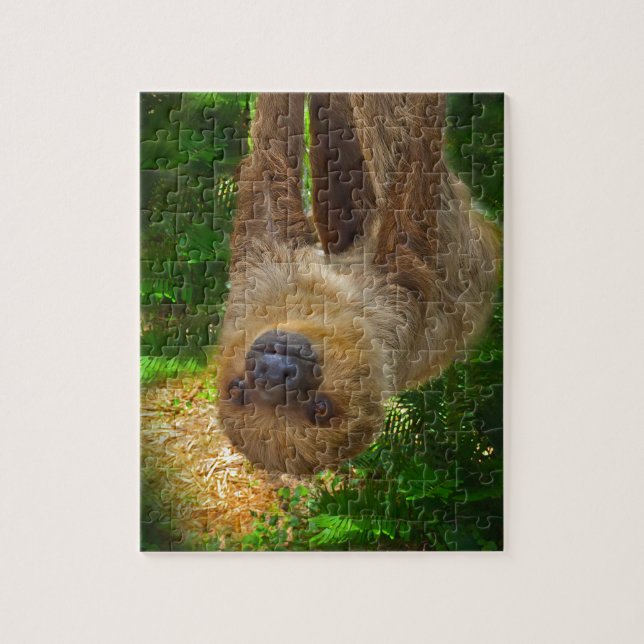 Sloth Rainforest Geschenke Puzzle (Vertikal)