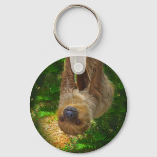 Sloth Rainforest Geschenke Schlüsselanhänger