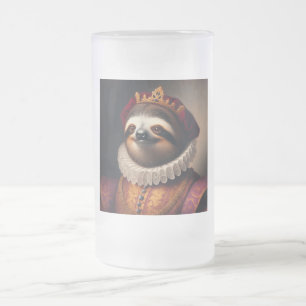 Sloth Renaissance King Mattglas Bierglas