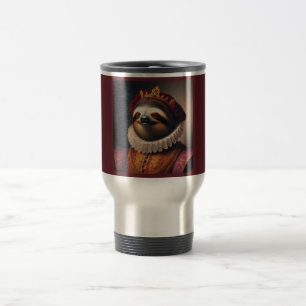 Sloth Renaissance King Reisebecher