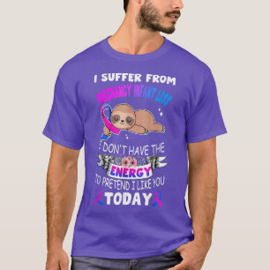 Sloth Ribbon I leidet unter dem Verlust des Säugli T-Shirt