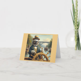 Sloth Riverboat Captain Karte