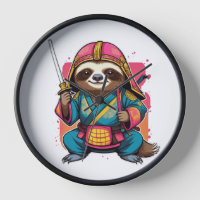 Sloth Samurai Halloween Unique Ninja Kriegerdekor