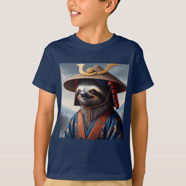 Sloth Samurai T-Shirt (Vorderseite)