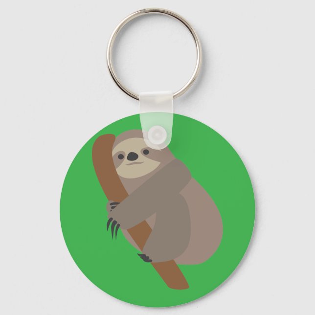 Sloth Schlüsselanhänger (Vorderseite)