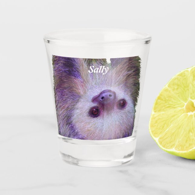 Sloth Schnapsglas (Vorderseite)