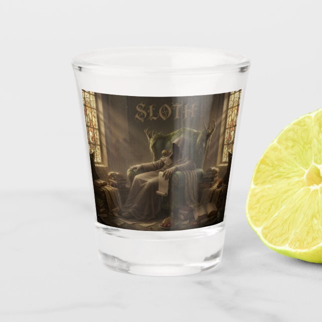 Sloth Schnapsglas (Vorderseite)