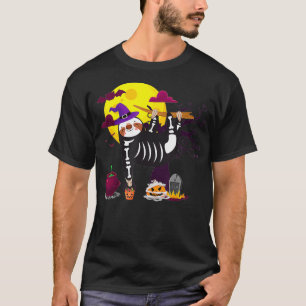 Sloth Skeleton Kostüme Kinderspiel oder Horror beh T-Shirt
