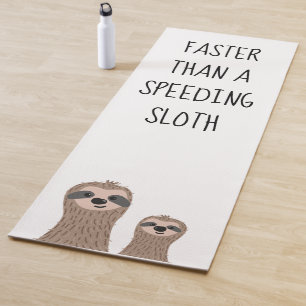 Sloth Sloths Funny Yoga Mats Yogamatte