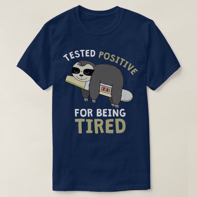 Sloth Slumber Party Sleepover Napping Sleepwear Sl T-Shirt (Design vorne)