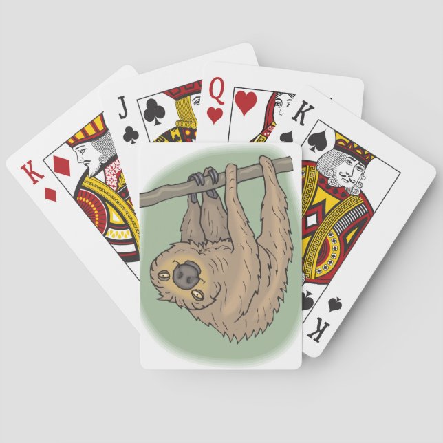 Sloth Spielkarten (Rückseite)