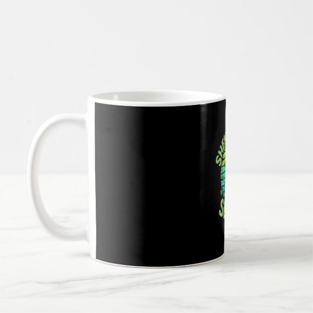 Sloth St Patricks Day Sloth Shenanigans Cute Anima Kaffeetasse (Links)