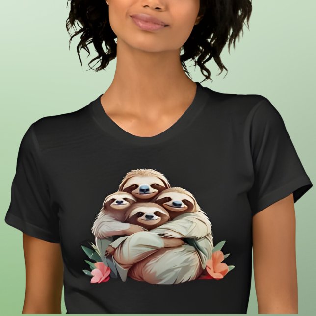 Sloth Stack T-Shirt (Von Creator hochgeladen)